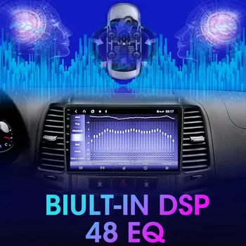 Android 10.0 Radio Auto Multimedia Player Video Pentru Hyundai Santa Fe 2006-2012 Navigare GPS 2 Din 48EQ Stereo Net 4G+Wifi FM SUNT