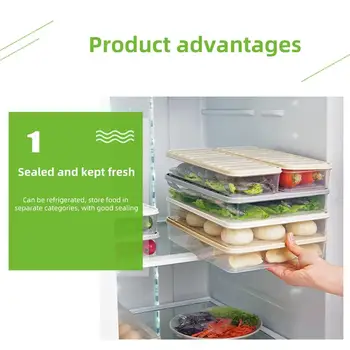Frigider De Păstrare A Alimentelor BoxRefrigerator Congelator Legume Fructe Bucătărie Cutie De Depozitare Pentru Blaturi De Bucătărie, Dulapuri
