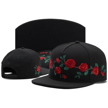 Flori fete hip hop snapback hat pentru barbati femei adulte casual în aer liber la soare șapcă de baseball os MI CASA WHITERED CAPAC