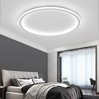 Moderne led lampă de plafon de iluminat simplu ultra-subțire Nordic rundă de iluminat Plafon acrilic camera de zi dormitor lumina plafon