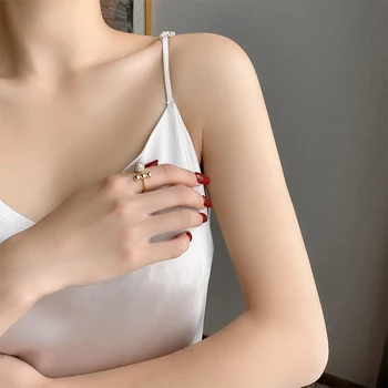 2020 Nou Clasic Zircon Cerc Inel Deschis Pentru Femeie Sexy Degetul Accesorii De Moda Coreeană Bijuterii Petrecere De Nunta Neobișnuit Inele