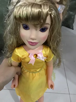50cm Original, Mare Prințesă Papusa Jucărie Ochi de Sticlă Articulațiilor Papusa Printesa de Colectare Fată Ziua de nastere Cadou