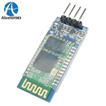 Wireless Serial 4P 4 Pini Module de Bord Compatibil Pentru Arduino HC-06 Bluetooth RF Transceiver RS232 Cu Backplane Bluetooth