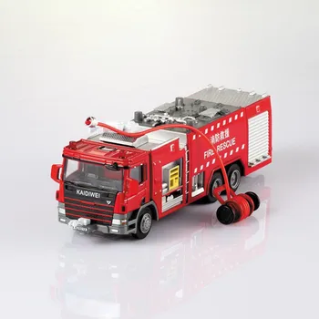 NFSTRIKE 1:50 Rezervor de Apă de Incendiu Camion de Model Aliaj Foc Camion Vehicul de Învățământ Jucărie birthdaty cadouri 2019