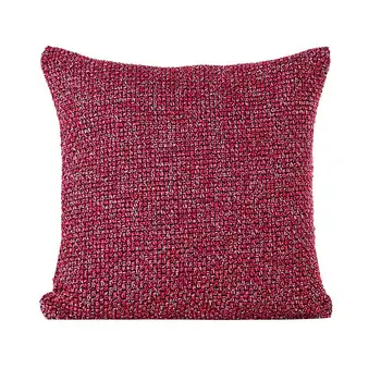 Multi olor de lână țesut în casă dec acoperă pernă 45*45cm fara miez roșu purpuriu cafea dormitor canapea pernă acoperă dec X93