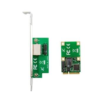 Mini PCIe la un Singur port RJ45 Gigabit Ethernet NIC placa de Retea Mini PCIE Gigabit RJ45 LAN server placa de retea 1000M să mpcie