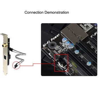 SPDIF Optic si RCA Out Placa Suportului Cablului de Ieșire Audio Digitală pentru ASUS, Gigabyte, MSI Placa de baza
