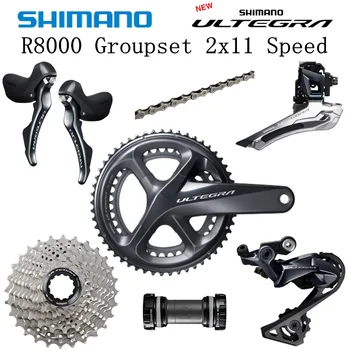 SHIMANO R8000 Groupset ULTEGRA R8000 6800 Groupset Saboți de Biciclete RUTIERE 50-34 52-36 53-39T 11-25T 11-28T 170mm 172.5 mm