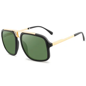 Noua Moda ochelari de Soare Brand Design Vintage Men Pătrat ochelari de Soare de Lux Masculine Supradimensionate Nuante UV400 Ochelari de Gafas de Sol