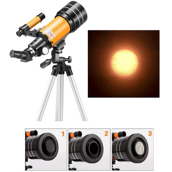 0.965 și 1,25 cm Solare Filtru pentru Telescop Astronomic Filtru Optic de Lentile de Telescop Astronomic Piese si Accesorii