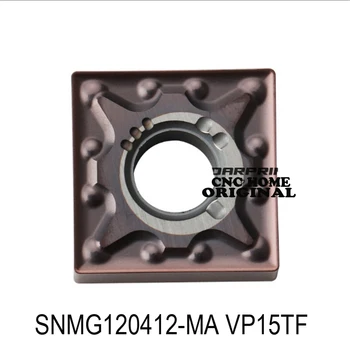 MITSUBISHI SNMG120404 SNMG120404-MA SNMG120408-MA SNMG120412-MA VP15TF SNMG SNMG1204 Carbură de Strung Cutter herramientas torno CNC