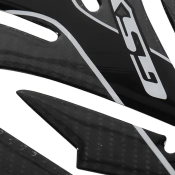 5D fibra de carbon Motocicleta Rezervor Tampon Protector Decal Autocolante pentru GSX.S Competitiv cursa de motociclete masina sport TQ01