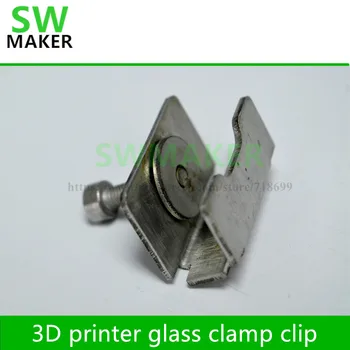 SWMAKER 4buc imprimantă 3D Speciale pat încălzit de sticlă clip clemă din oțel Inoxidabil clip pentru Reprap imprimantă 3D accesorii piese
