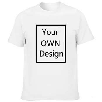 PROPRIUL Design Logo/Imagine Personalizate pentru Bărbați și Femei DIY Tricou Maneca Scurta tricou Casual Topuri Tee