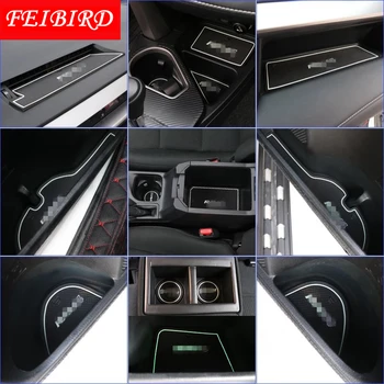 Poarta Slot Pad anti-alunecare, Cana Covoare Anti-Alunecare Ușa Groove Mat Interior Styling Auto Accesorii 14pcs Pentru 2016-2018 Toyota RAV4 Rav 4