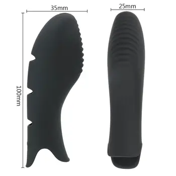 IKOKY Degetul Vibratoare Masturbari Stimulator Erotic Jucarii Sexuale pentru Femei G-spot Masaj Adult Produse Vagin Stimulare Clitoris Clamx