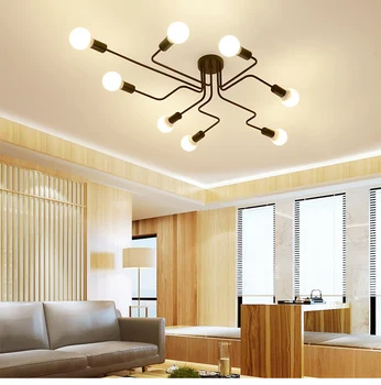 Modernă cu LED-uri Plafon Candelabru de Iluminat Camera de zi Dormitor Candelabre Creative Acasă Corpuri de Iluminat Lustre Lampa Luminaria