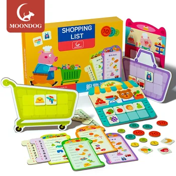 Montessori Copilul Joc De Cumpărături De Mărfuri Clasificare Jucării Educative Pentru Copii Amuzante Jucarii Pentru Copii 0-12 Luni Ziua De Nastere Cadouri