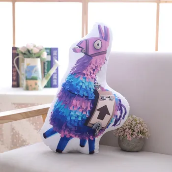 Fortnite Perna Jucării de Pluș Unicorn Curcubeu Cal de Imprimare față-verso Perne Decor Acasă două Săptămâni Anime Pluș Figura