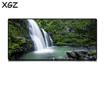 XGZ Peisaj de Mari Dimensiuni Mouse Pad de Blocare Partea de Munte Cascada Frumoasa Priveliste Laptop PC Masa Mat Cauciuc Universale Non-alunecare