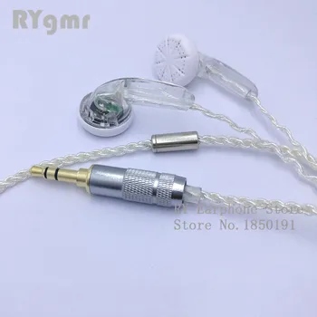 RY4S original în ureche Căști 15mm muzica de calitate a sunetului HIFI Căști (MX500 stil căști) 3.5 mmTransparent căști