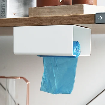 Cutie de tesut, montat pe Perete, Suport pentru Prosop de Hârtie Hârtie de Bucătărie Cutie de Depozitare din Plastic Șervețele de Toaletă Lucrări Titular de Depozitare Acasă