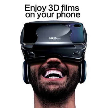 Multifunctional cască cască VR ochelari home 3D joc VRG Pro super bass cu control de la distanță mouse-ul si cablu adaptor