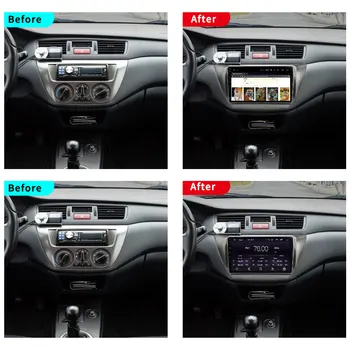 Radio auto Pentru Mitsubishi-m Lancer 2006-2010 Multimedia GPS Mavigation Auto Stereo Android 10 DSP 4G Slot pentru Card WIFI Nr. 2 Din DVD