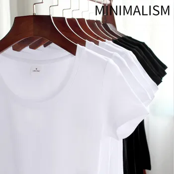 MRMT 2021 Nou Brand pentru Femei Tricou cu mânecă Scurtă Slim Rotund cu guler T-shirt pentru Moda de sex Feminin Jumătate maneca Topuri Tricou