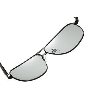 Nouă bărbați polarizat aluminiu magneziu ochelari de soare Fotocromatică ochelari de soare de conducere oglindă TEREN ȘOPÂRLĂ