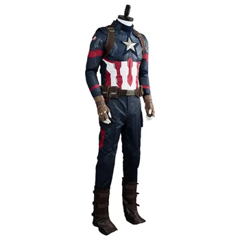 Căpitanul Cosplay Costum Costum De Steven Rogers Cosplay Set Complet Costum