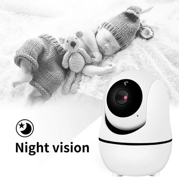 3.2 Inch Wireless Baby Monitor LCD Ecran Display pentru Sugari Camera Viziune de Noapte Senzor de Temperatură Sprijină Tremura Capul de Rotație