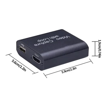 USB 3.0 4K Grafică compatibil HDMI placa de Captura placa video Recorder Cutie pentru Live Streaming Video de Înregistrare digital converter