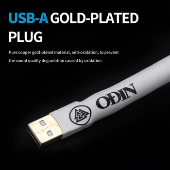 Nordost Odin 2 decoder DAC cablu de date card de sunet pe USB cablu a-B scut Cablu USB de Înaltă Calitate Tip a Tip B Hifi Cablu de Date