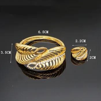 Bricelets și inel de bratari de moda pentru fete pana la stânga geometrice bratari bijuterii aur femeie brățări și brățări