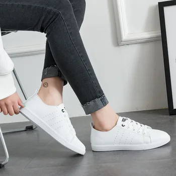 Adidasi pantofi pentru femei 2021 nouă primăvară pu piele pantofi albi femeie respirabil de sex feminin pantofi tenis feminino dantela-up adidasi femei