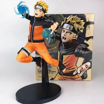 16-25cm Naruto Hatake Kakashi Uchiha Sasuke Naruto Uzumaki Statuie din PVC Figura de Acțiune Anime Naruto Vibrații Stele Figurina Jucarie