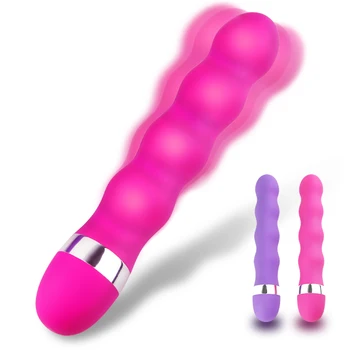 Mărgele G Spot Vibrator pentru Femei Anal Plug Anus Masaj Clitoris Stimulator Puternic Vibrator Vibrator Adult Jucării Sexuale pentru Femei