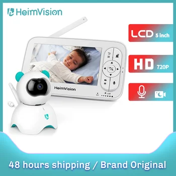 HeimVision HMA36MQ 5.0 Inch Baby Monitor cu Camera Video Wireless Bona 720P HD Securitate Viziune de Noapte Temperatura Dormi Camera