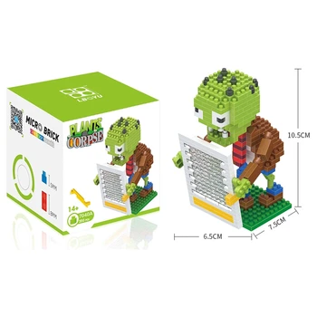 Plants vs Zombies Cifre Blocuri Cifrele de Acțiune LegoED Rol Joaca Lupte de Învățare Jucarii Pentru Copii Jucării de Colecție