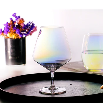 Cristal De Sticlă, Pahar De Șampanie Galvanizare Pahar De Vin Pline De Culoare Bordeaux Vin, Pahar Cocktail, Pahar De Degustare Culoare Decantor