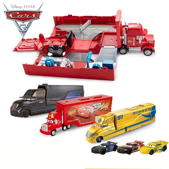 Disney Pixar Jackson Camion Furtună și Fulger McQueen Camion și Cruz Ramirez Camion de Model Urmări Jucării, Cadouri pentru Copii