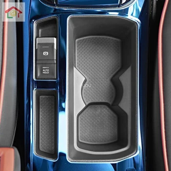 Pentru Volkswagen Vw T-ROC T ROC TROC 2017 2018 2019 oțel Inoxidabil Auto de Interior Consola Centrala Cana de Apa Rama de Acoperire Panou Ornamental