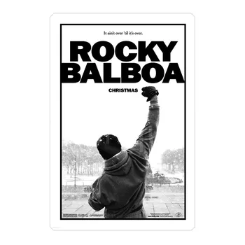 Erou American Rocky Balboa Vintage din Metal Semne de Bar Pub Cafenea, Magazin, Restaurant Vintage Home Decor de Perete de Arta de Imprimare Tin Poster YN178