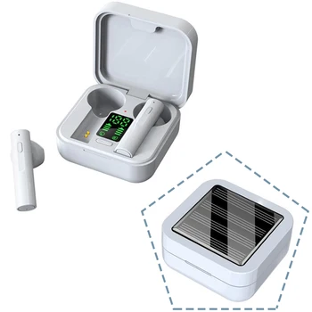 Air6 Plus Căști TWS Căști fără Fir Bluetooth Încărcare Solară Pavilioane ligent Display LED de Contact de Control