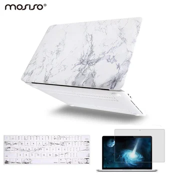 MOSISO Laptop Funda Capacul de Plastic de Caz pentru Macbook Pro 13 15 A1706 A1708 A1707 w/out Touch Bar 2018 2019+Silicon Capac Tastatură