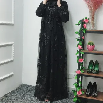 Abaya Femeile Musulmane Mult Timp Liber Rochie Kimono Cardigan Femei Islamice Îmbrăcăminte Halat Musulmane Caftan Marocan Nunta Maxi Rochie