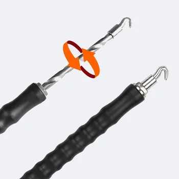 Noi semi-automată a barei cârlig de sârmă knoting clește drept trăgând de sârmă cravată cârlig Barei de rangul site-ul de construcție de lichidare instrument