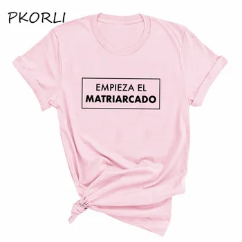 La Casa De Papel T-shirt Nairobi Empieza El Matriarcado Matriarhat Începe Feministă T Shirt Bani Jaf Fata de Putere Tricou