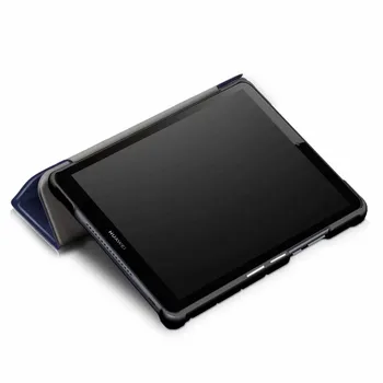 Ultra Subțire Caz Pentru Huawei MediaPad M5 lite 8.0 JDN2-AL00 JDN2-W09 Tablet PC capacul suportului pentru huawei M5 lite 8 inch caz+Film+Pen